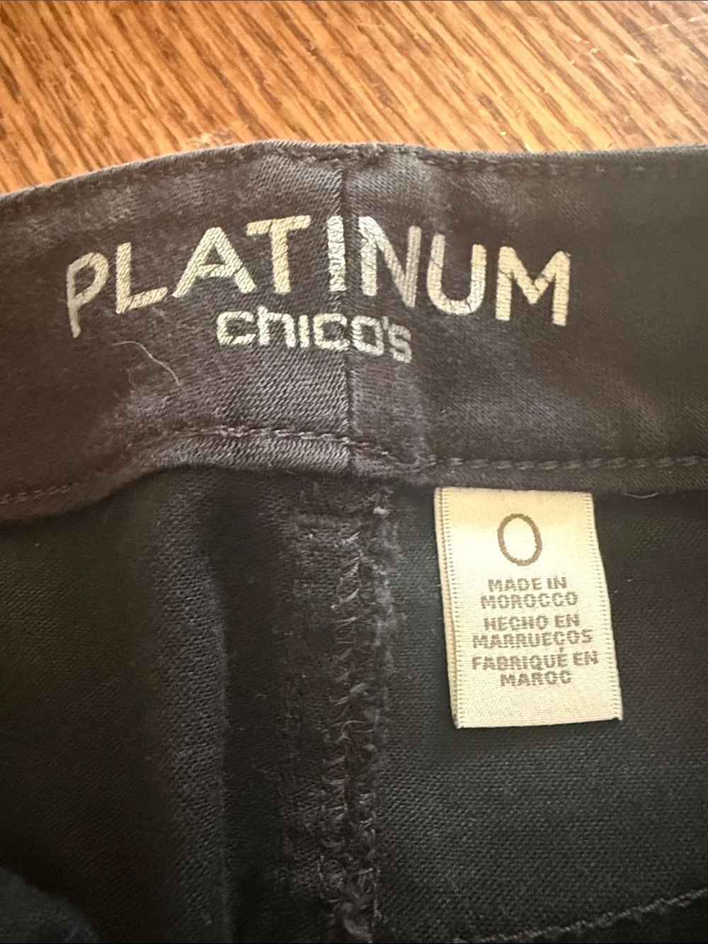 Chico's Black Boot-Cut Jeans